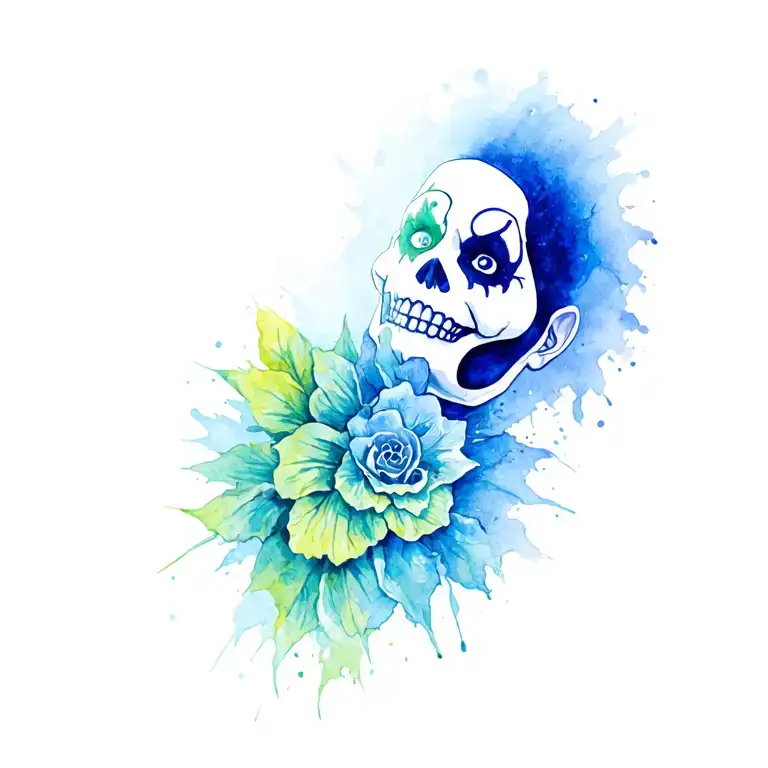 Juggalo tattoo design idea