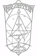 led zeppelin tattoo design idea