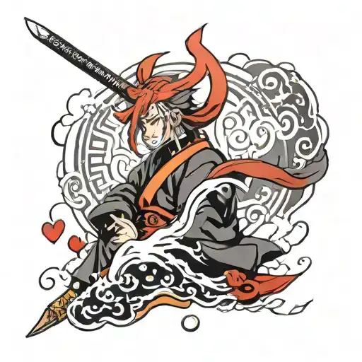 akatsuki tattoo design idea