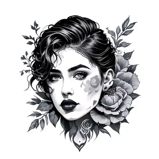 Bisexual tattoo design idea