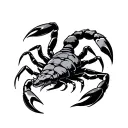 Japanese Scorpion tattoo design idea