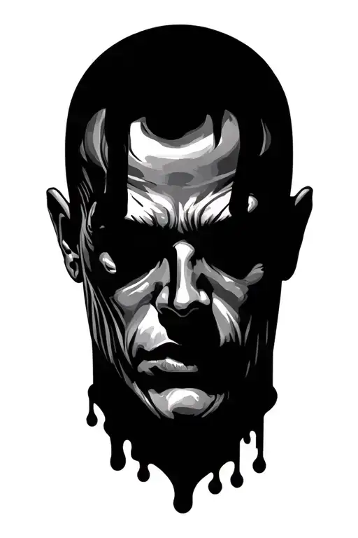 Adhd head tattoo but coming tattoo design idea