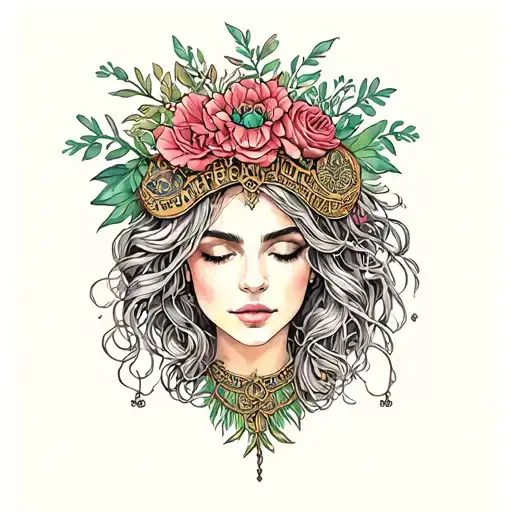 walk like a queen love like a hippie speak like a sailor travel like a gypsy garden like a witch work like a warrior tattoo design idea