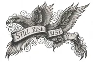 Still i rise tattoo design idea