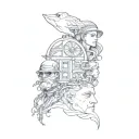 my siblings keeper tattoo design idea