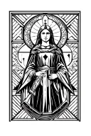 Joan Of Arc tattoo design idea