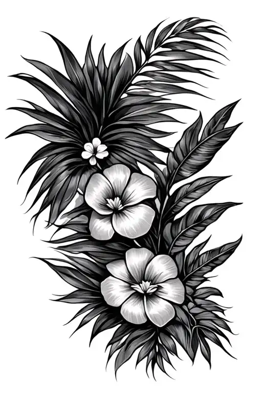 Barbados Jamaica Ivory Coast countries tattoo design idea