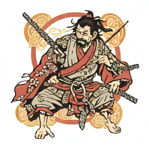 Miyamoto Musashi tattoo design idea