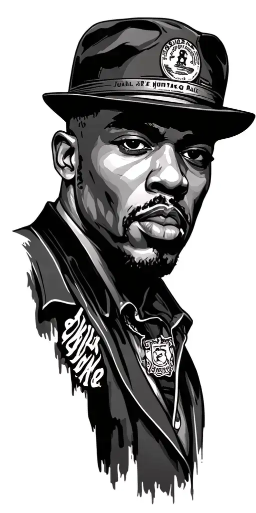 gangster from the country south with principles. with goals of getting rich, helping the community, and having a family tattoo design idea