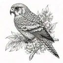 kestrel tattoo design idea