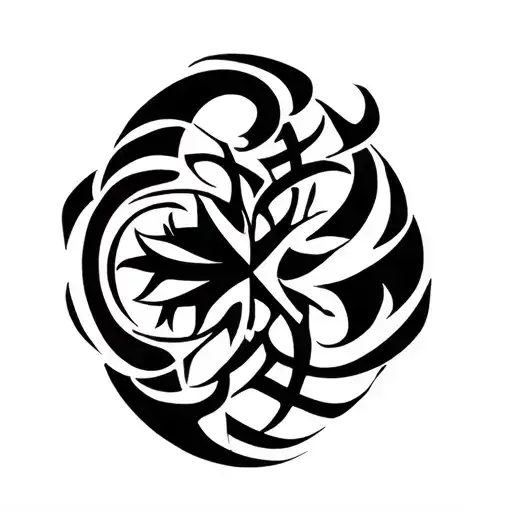 small tribal tattoo with deep meaning tattoo design idea