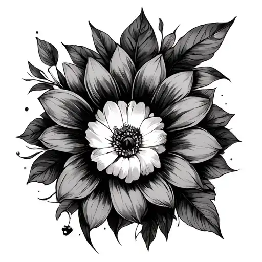 Everything passes tattoo design idea