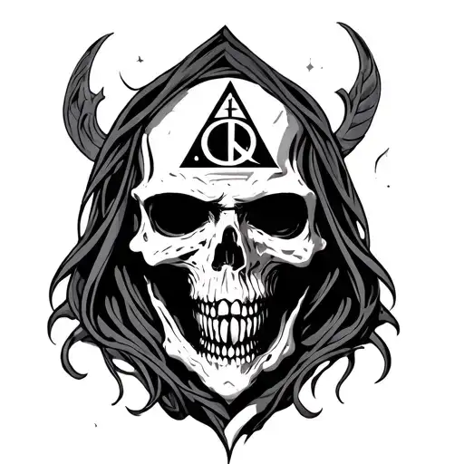illuminati killer Fear tattoo design idea