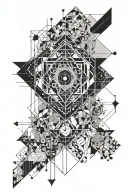 literature intertwined with elements tattoo design idea