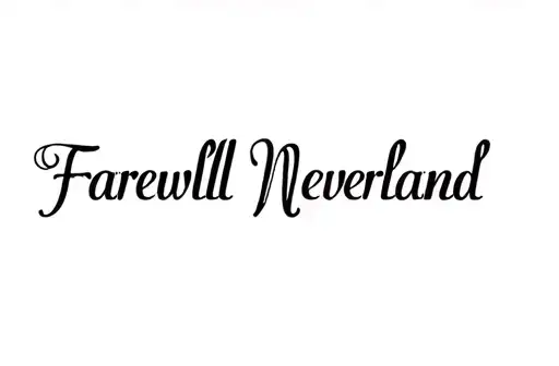 "Farewell Neverland " tattoo design idea