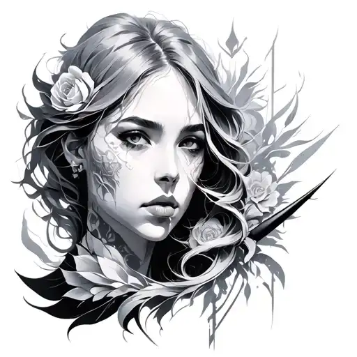 Solo Leveling tattoo design idea