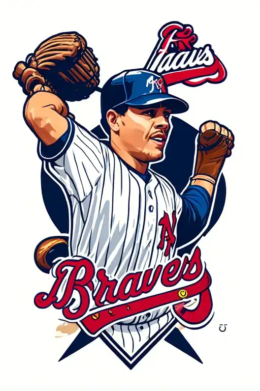 Atlanta Braves tattoo design idea