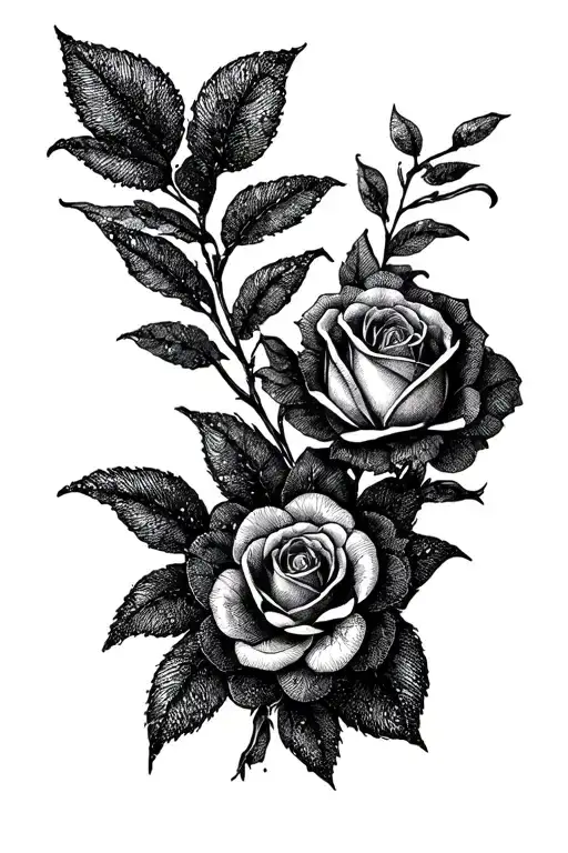 Diamond tattoo design idea