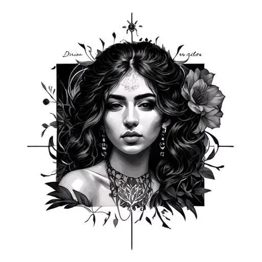 Mac Miller The Divine Feminine tattoo design idea