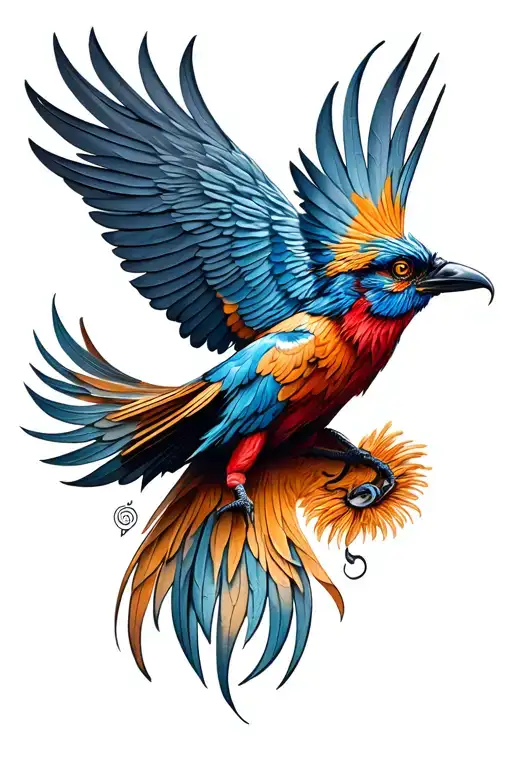 liverbird tattoo design idea