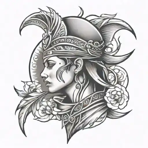 Nomad tattoo design idea