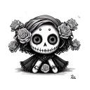 Voodoo Doll tattoo design idea