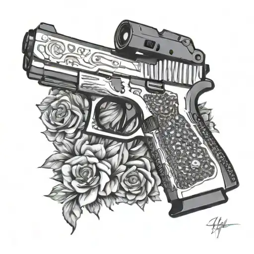 Glock 19x tattoo design idea