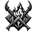 dark souls 2 covenant of champions emblem and dark souls bonfire tattoo design idea