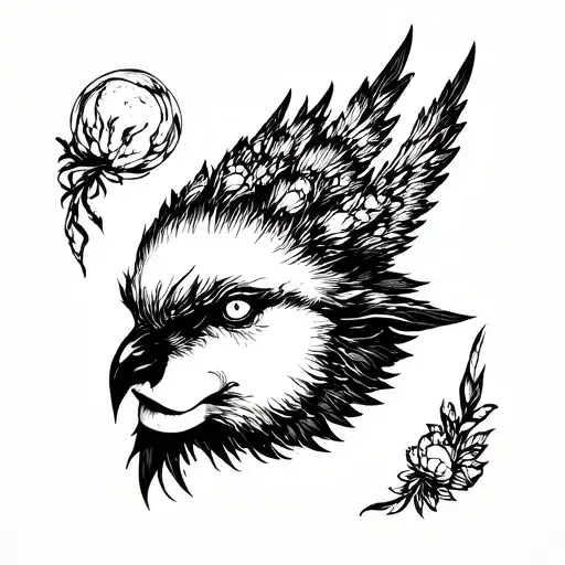 Fortune Favours The Brave tattoo design idea