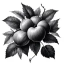 Mulberry tattoo design idea