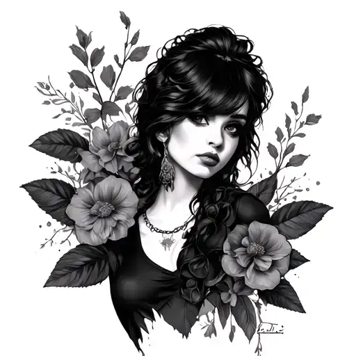 Femboy tattoo design idea