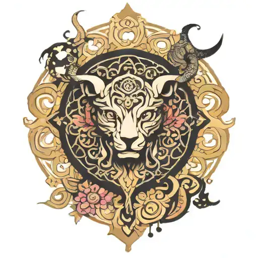 moksha unique tatto symbol tattoo design idea