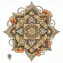 moksha unique tatto symbol tattoo design idea