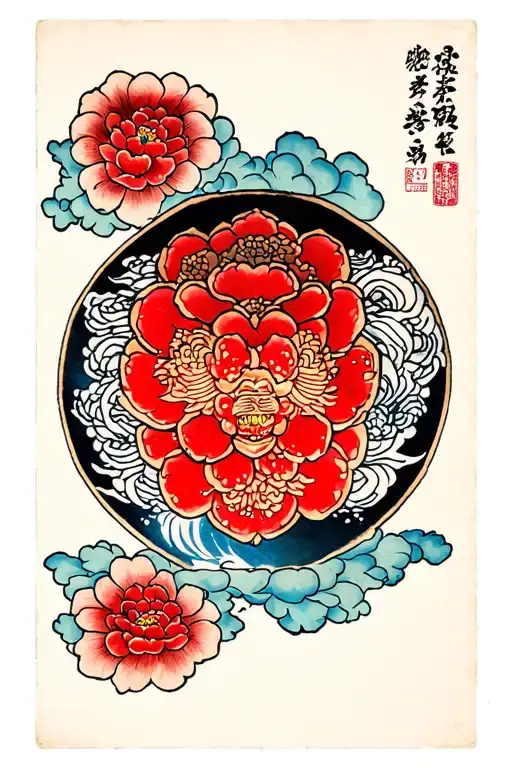 3 Inch tattoo design idea