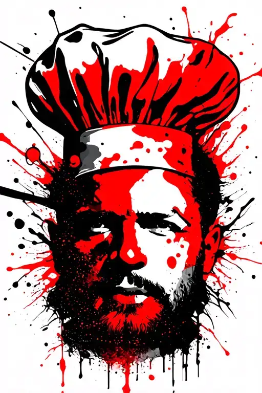 Chef tattoo design idea