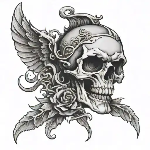 Hard Times tattoo design idea