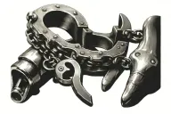 Handcuff tattoo design idea