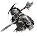 Gladiator tattoo design idea