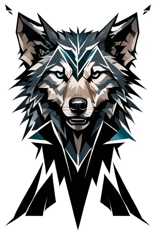 Witcher Wolf Tattoo tattoo design idea