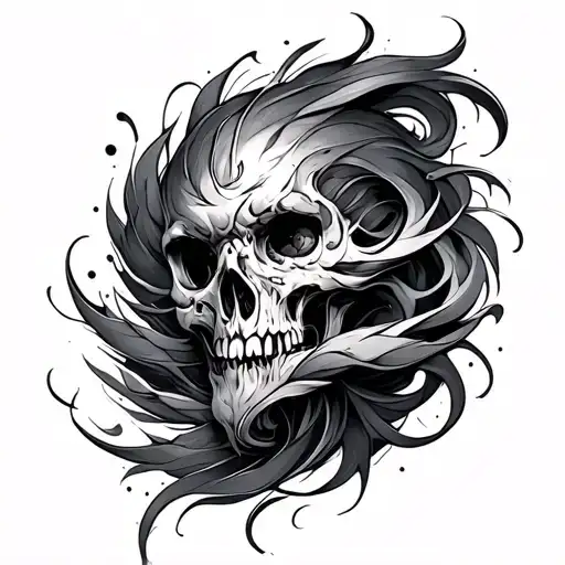 Turbulence tattoo design idea