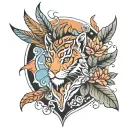 owner col tattoo design idea