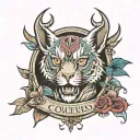 owner col tattoo design idea