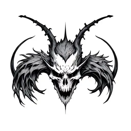 Good Vs Evil tattoo design idea