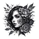 Duality tattoo design idea