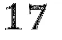 "17" tattoo design idea