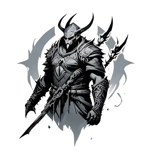 Dota 2 hero tattoo design idea