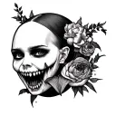 Smashing Pumpkins tattoo design idea