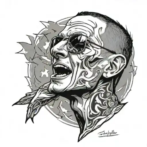 Chester Bennington tattoo design idea