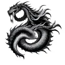 jormungandr tattoo design idea