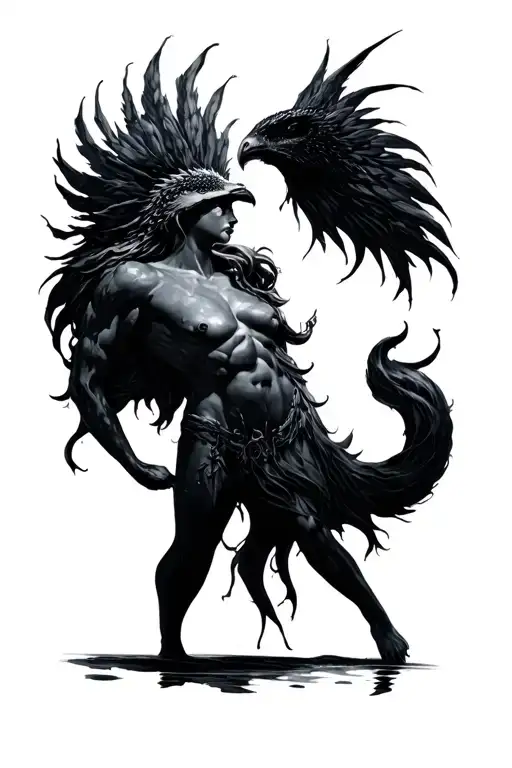 Aegir Martina Giuseppe mare e meo" tattoo design idea